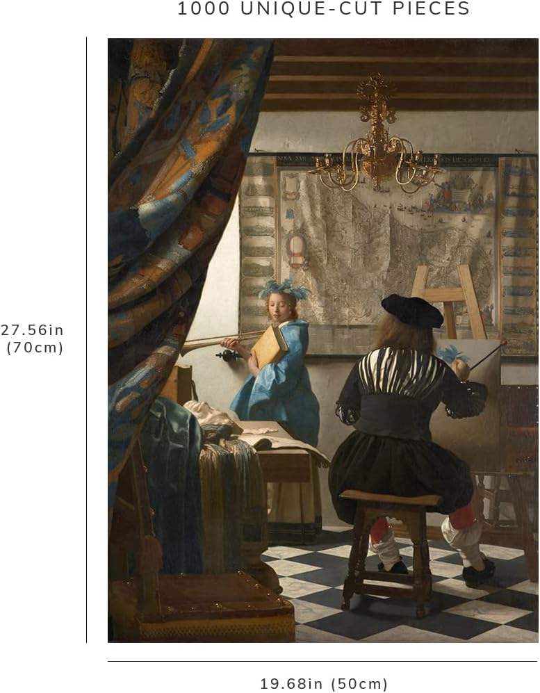 The Art of Painting Puzzle by Vermeer