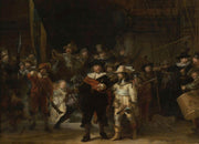 The Night Watch by Rembrandt puzzle: full painting reproduction