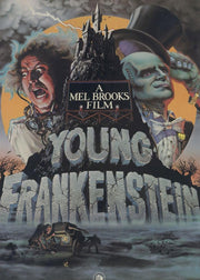 Young Frankenstein Movie Poster puzzle: full movie-poster design
