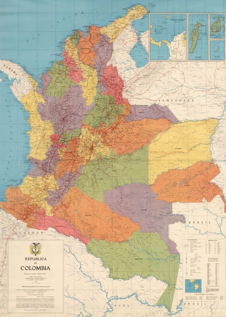 Colombia Map Puzzle