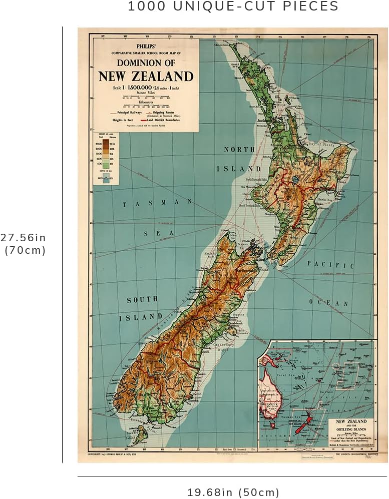 New Zealand Map Puzzle