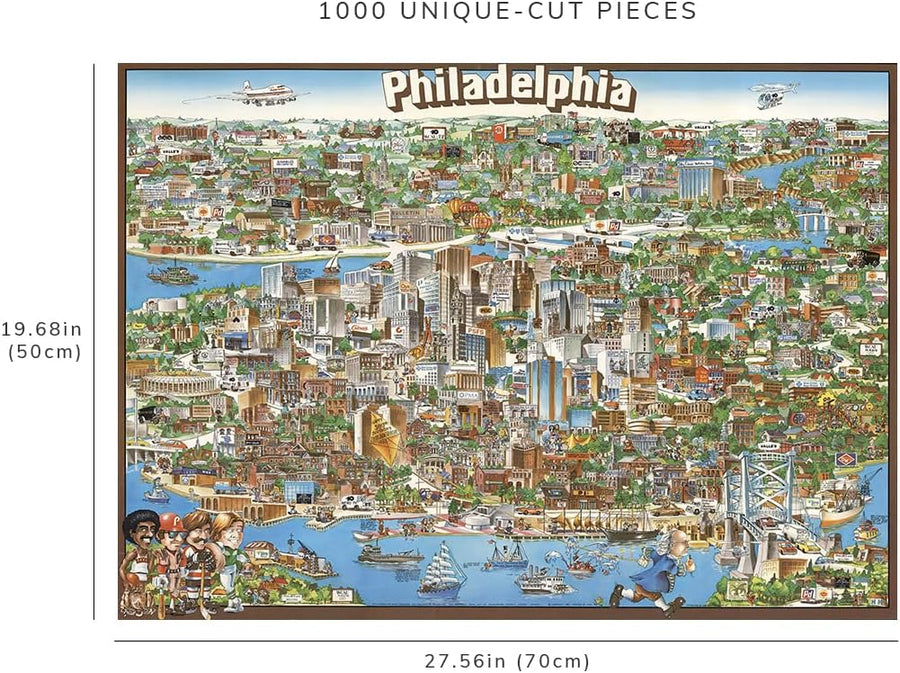 Philadelphia Map Puzzle