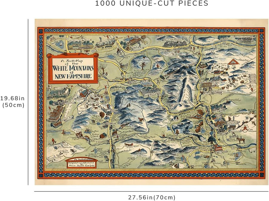 White Mountains New Hampshire Puzzle