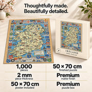 Historical Ireland Map — 1,000-Piece Puzzle — product image 5