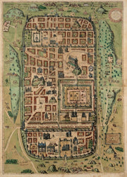 Jerusalem Historic City Map puzzle: full historic city plan