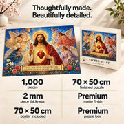 Sacred Heart of Jesus — 1,000-Piece Puzzle — product image 5