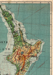 New Zealand Map puzzle: north Island detail