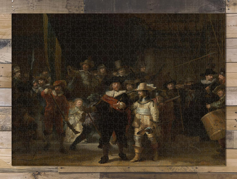 The Night Watch Puzzle by Rembrandt