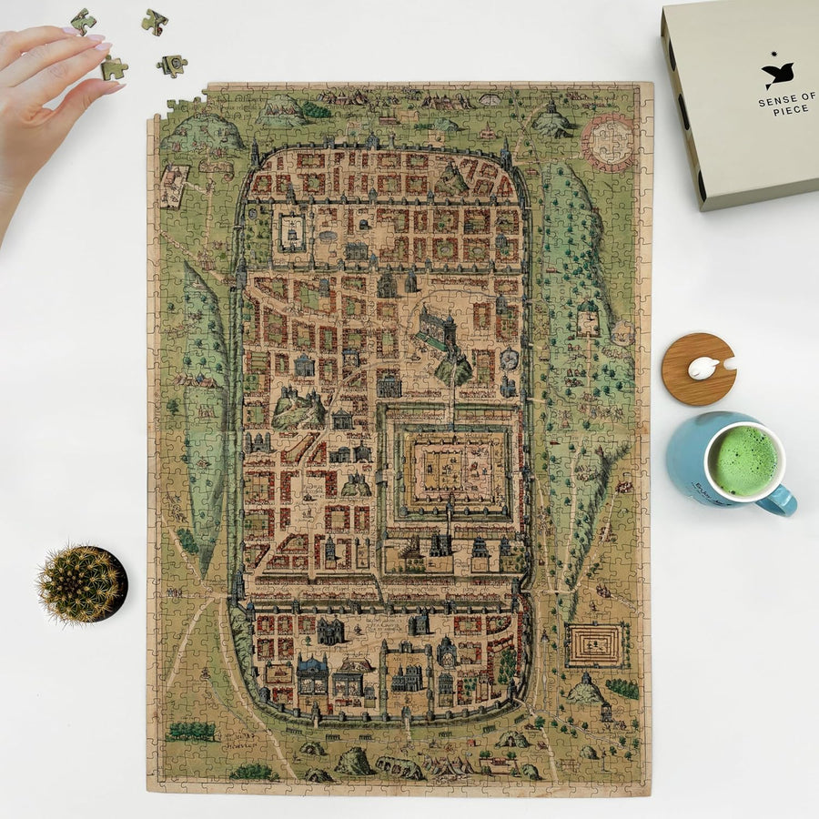 Israel and Jerusalem Map Puzzle