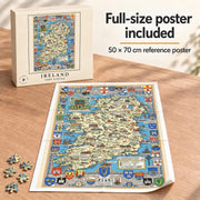Historical Ireland Map — 1,000-Piece Puzzle — product image 4