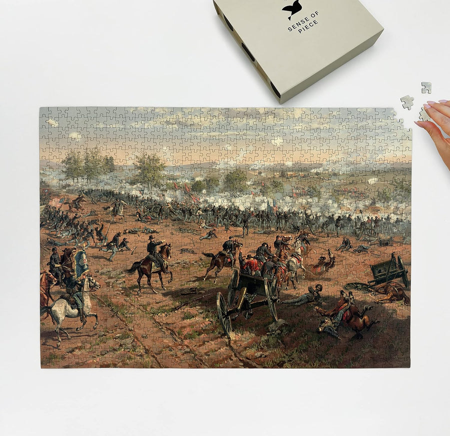 Battle of Gettysburg Art Puzzle