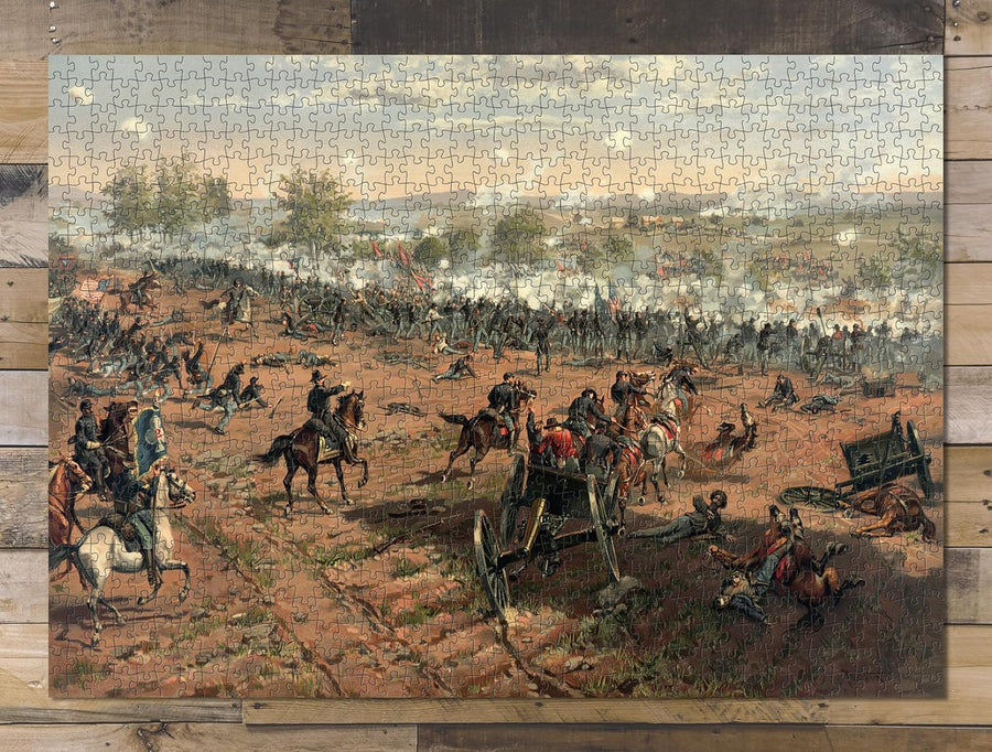 Battle of Gettysburg Art Puzzle