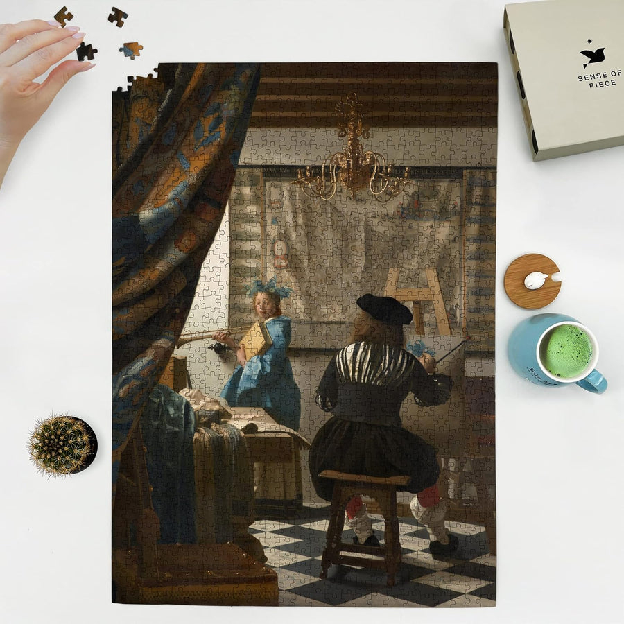 The Art of Painting Puzzle by Vermeer