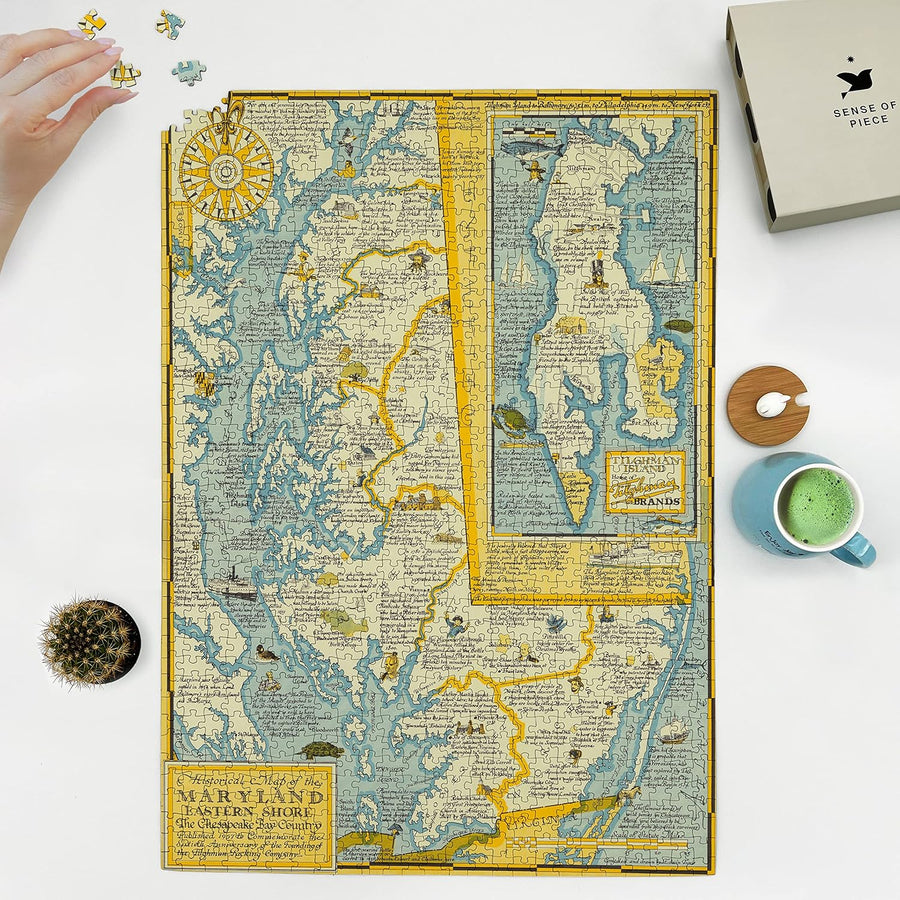Chesapeake Bay Map Puzzle – Maryland