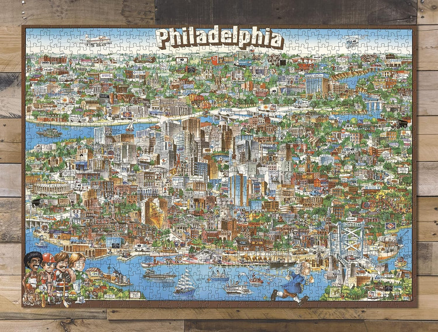 Philadelphia Map Puzzle