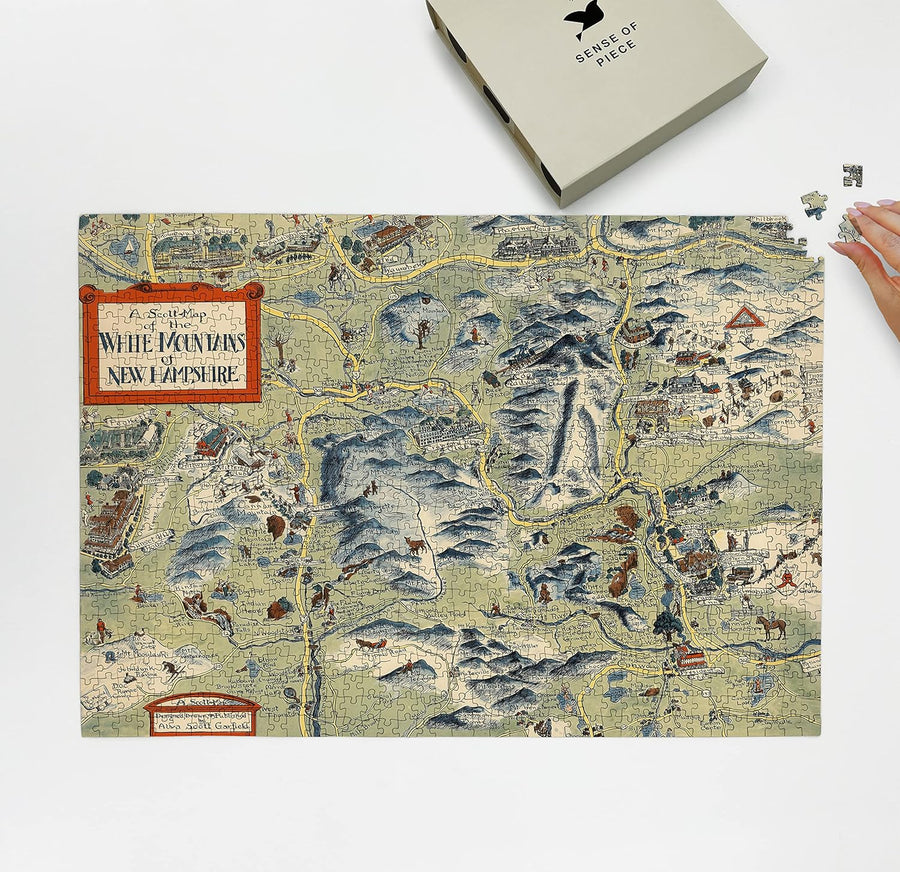 White Mountains New Hampshire Puzzle