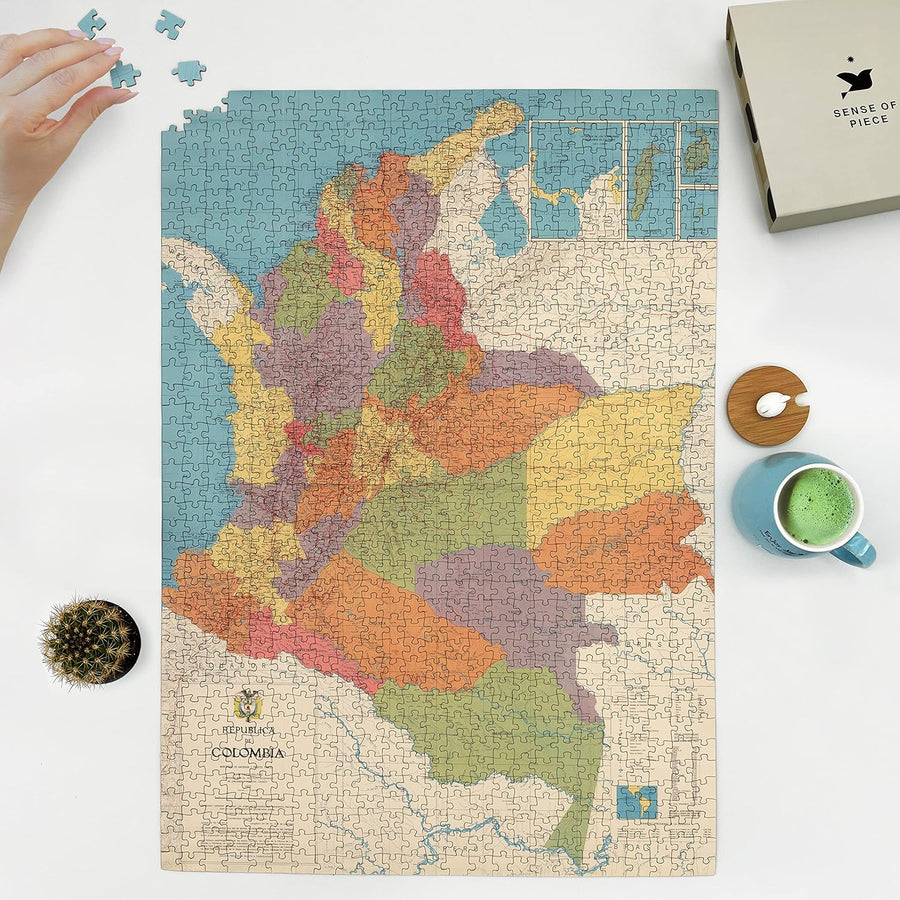 Colombia Map Puzzle