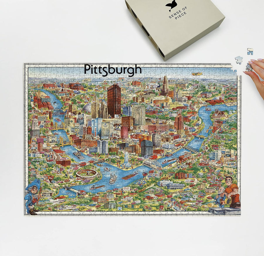 Pittsburgh Map Puzzle