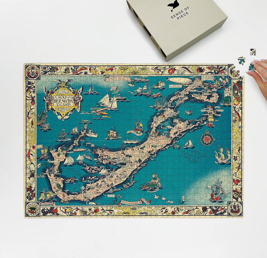 Bermuda Islands Map Puzzle