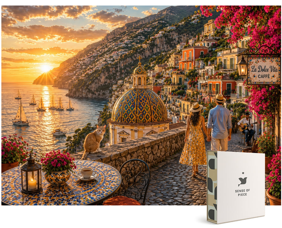 Amalfi Coast Italy 1000 Piece Puzzle